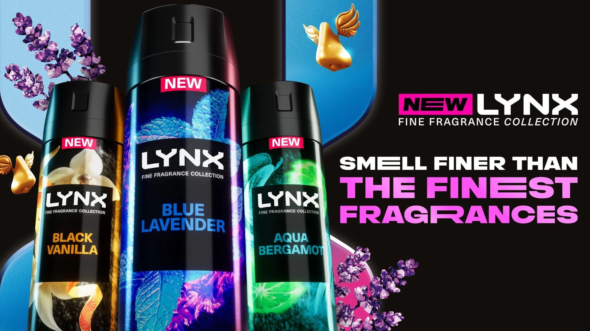 Lynx Fine Fragrance campaign.