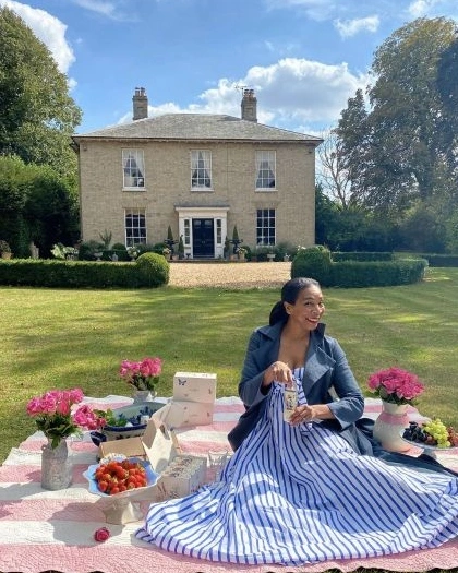 A Norfolk picnic places local wine inside an occasion.